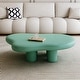 preview thumbnail 21 of 72, 48.5" Modern Cloud Shape 4 Legs Coffee Table
