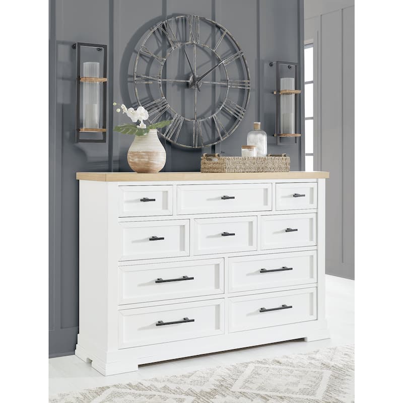 Signature Design by Ashley Ashbryn White/Brown Dresser