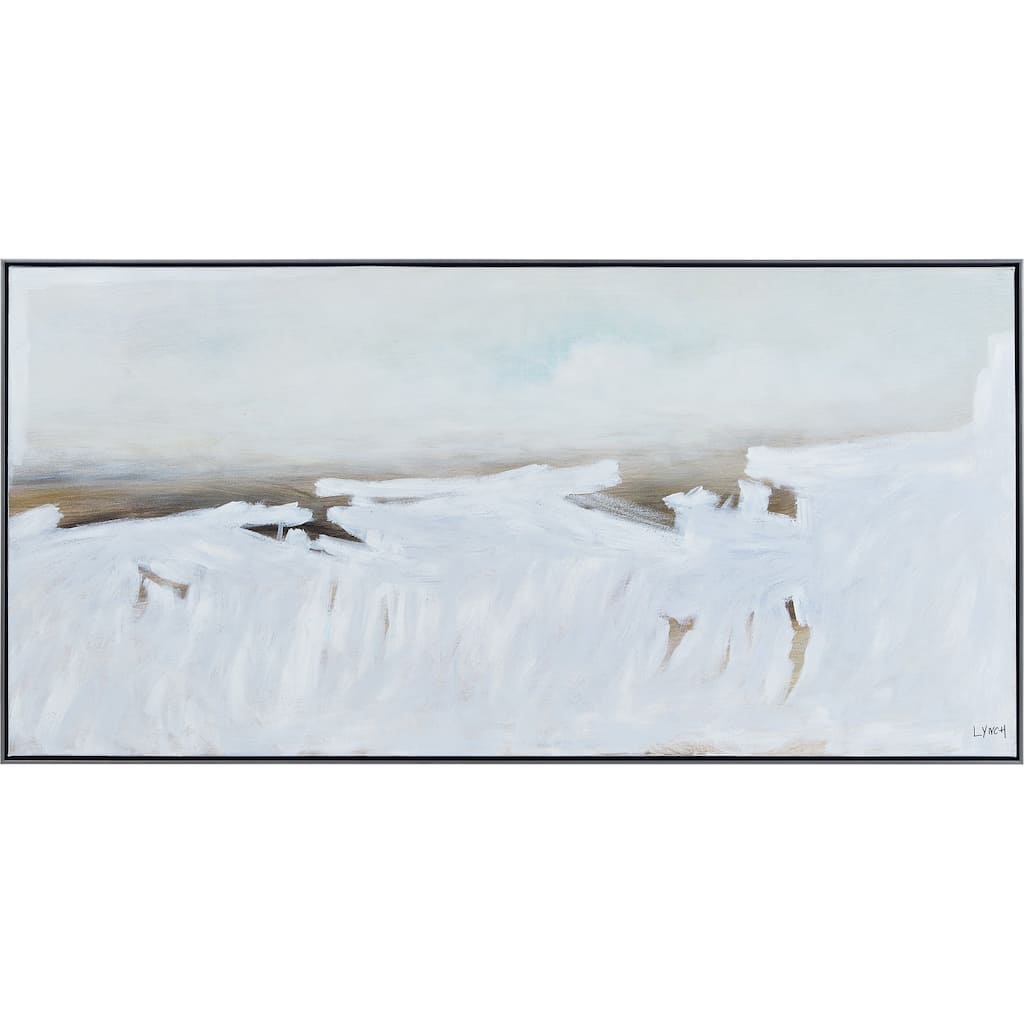 Renwil Blanche 30" Wide Canvas Art, Off-white