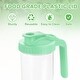 preview thumbnail 4 of 7, Mason Jar Pour Spout Lid, Mason Jar Lids Wide Mouth Airtight Flip Cap Lids with Handle for Drinking Salad - 8.6cm
