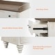 preview thumbnail 10 of 33, Farmhouse Kids Dresser with 5/6 Drawers, Wood Baby Dresser for Nursery