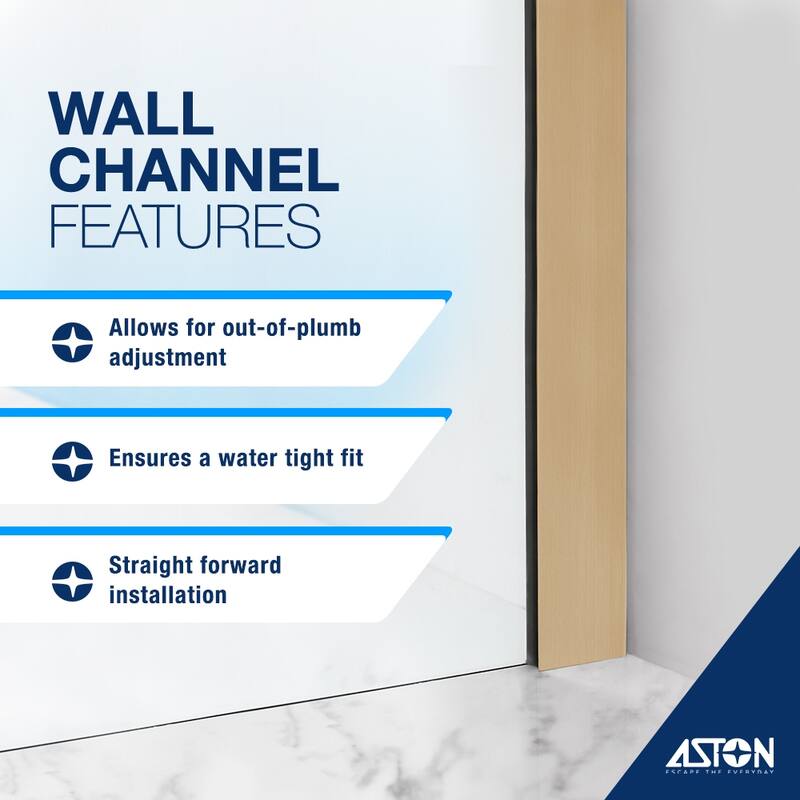 Langham XL 68 - 72 in. x 80 in. Frameless Sliding Shower Door with Ultra-Bright Frosted Glass