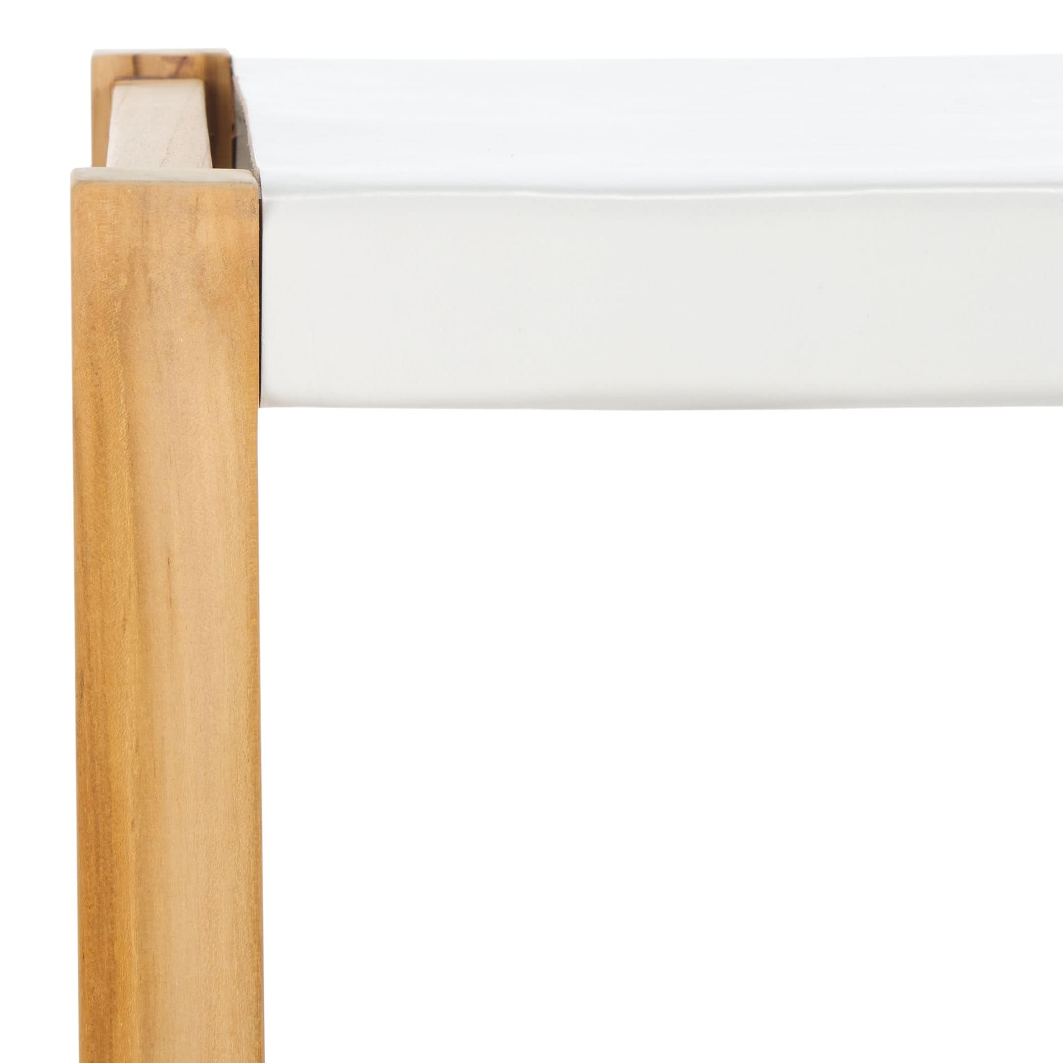 Safavieh Solana 26-inch Counter Stool - White/Natural