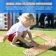 preview thumbnail 5 of 9, GSE™ 28-Piece Giant Wooden Dominoes with Multi-Color Dots, Jumbo Domino Tile Game Set for Outdoor Backyard Lawn Game