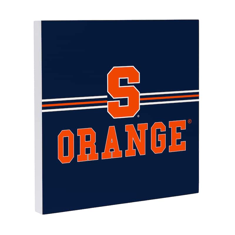 Syracuse University Wooden Door Decor Wall Sign - Multi-Color