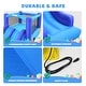 preview thumbnail 6 of 7, Inflatable Bounce House with Blower for 3-10 yr Kids, Bouncy Castle w/Double Slide - 12 x 8.2 x 5.5 ft
