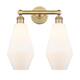 Option Brushed Brass / Cased Matte White
