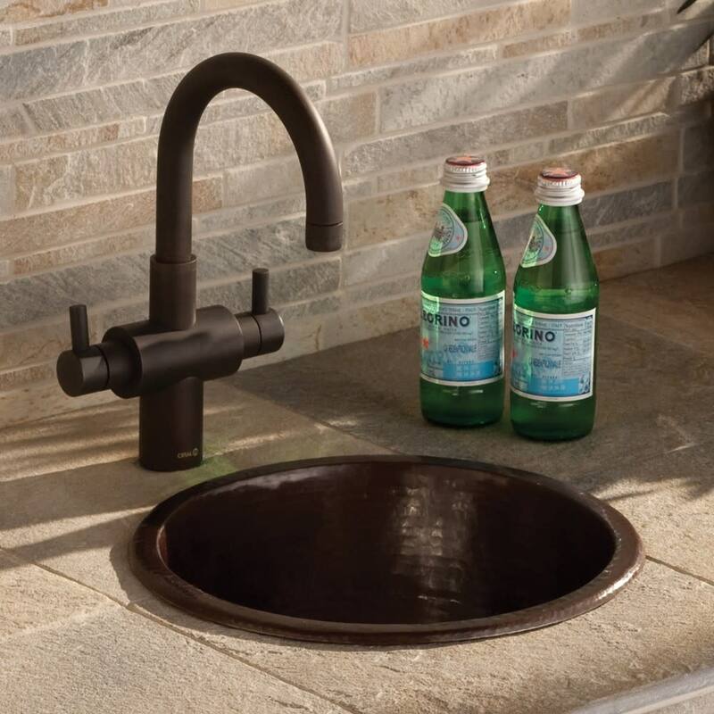 Native Trails Diego 12-1/2" Single Basin Undermount Bar Sink