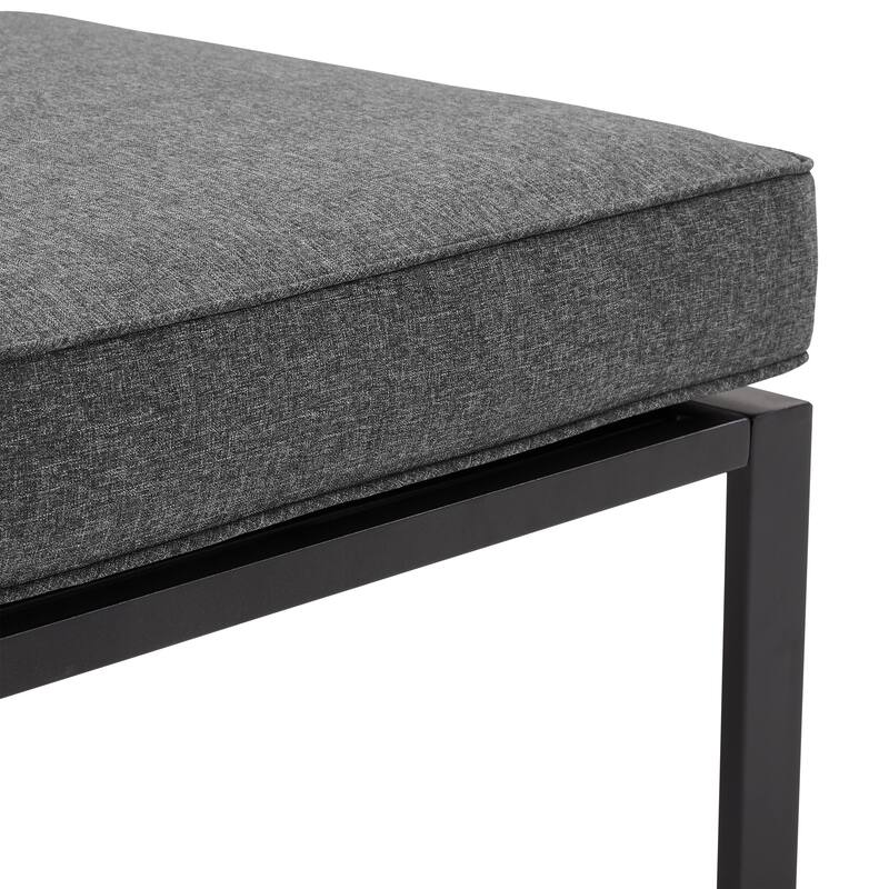 Crosley Clark Outdoor Metal Sectional Center Chair