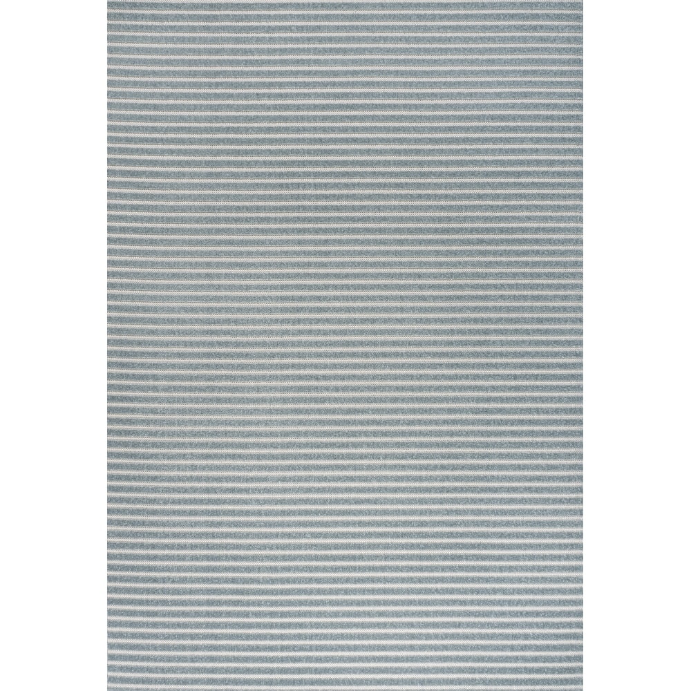JONATHAN Y Maribo Minimalist Scandi Striped Navy/ivory Area Rug