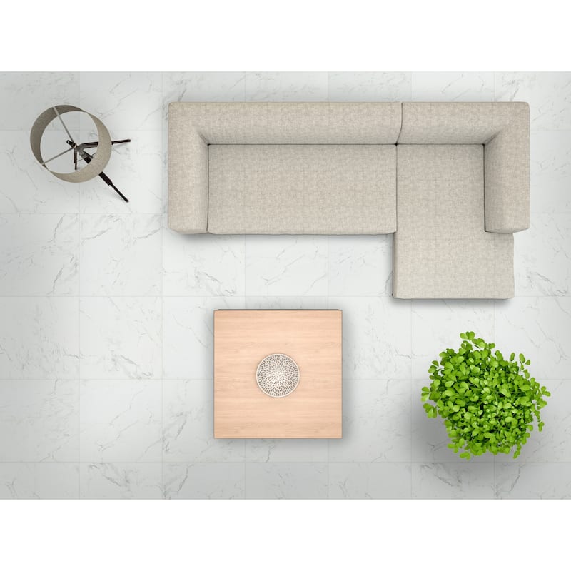 Ackland AKNPTAST24X24P-PL Astoria - 24" x 24" Porcelain Solid Floor