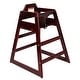 preview thumbnail 16 of 24, Wooden Double Solid Wood Feeding, Eat & Grow Portable High, Easy to Clean Baby Booster Chair in Walnut Finish