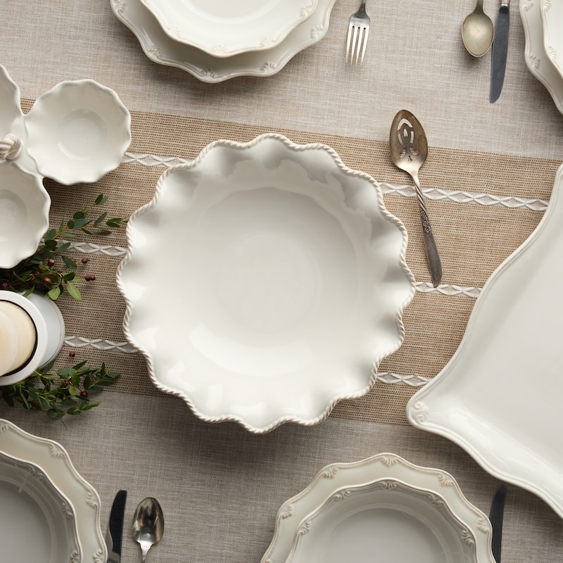 Certified International Heritage Serving Bowl 13" x 3.25", 80 oz. - 13'' W x 13'' D x 3.25'' H