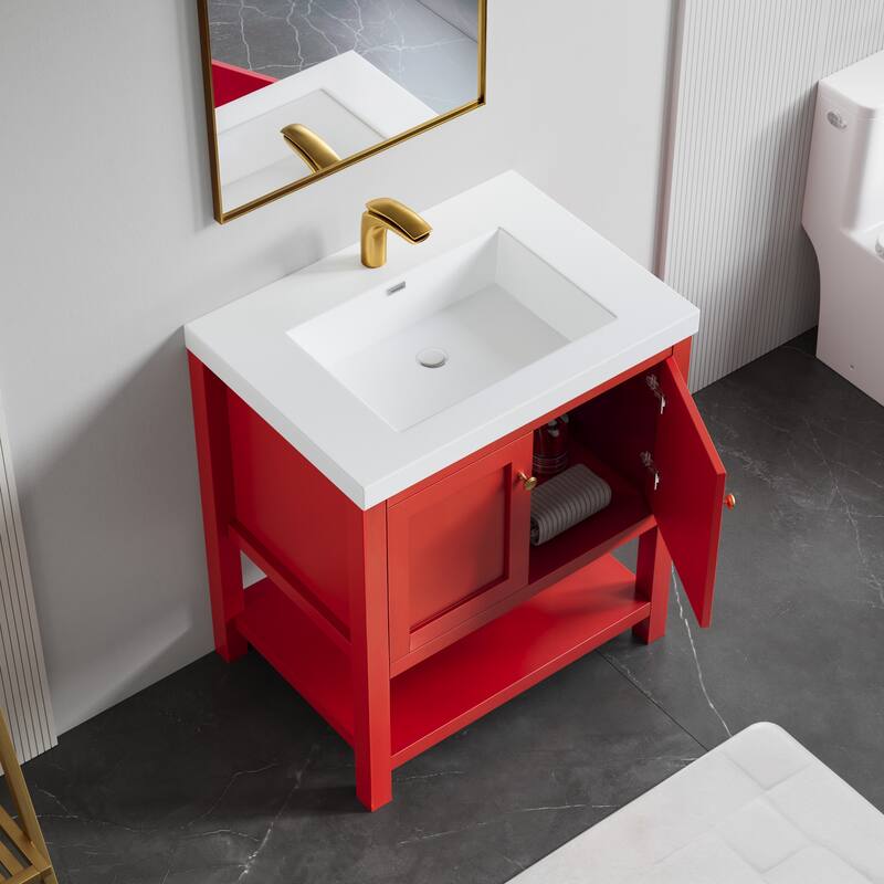 Winslow 30" Single Bathroom Vanity Set - 21D x 30W x 34H