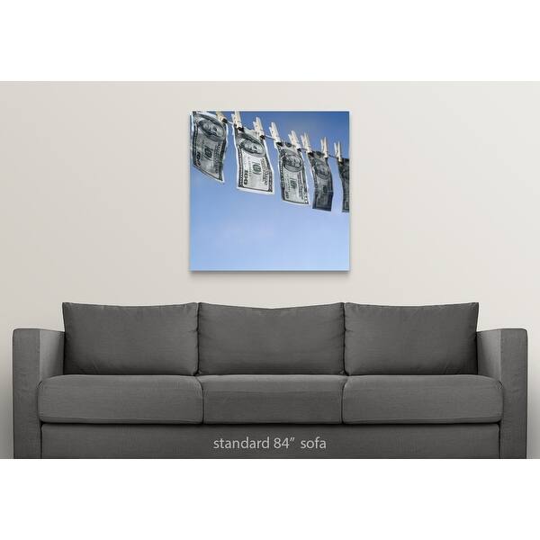Shop Money Laundering Canvas Wall Art Overstock 16491101