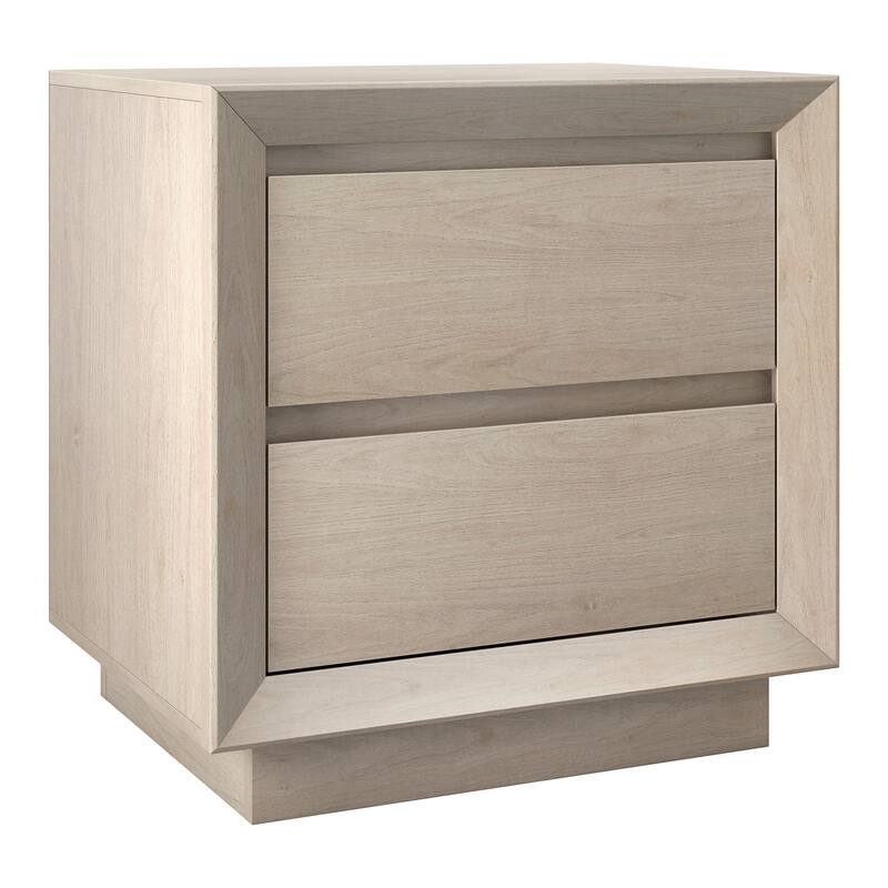 Emmett 24" Wide Rectangular Nightstand - Alder White