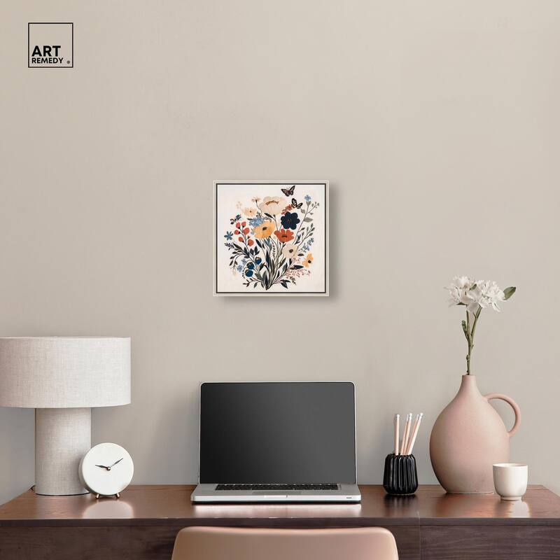Garden of Threads I Canvas by Art Remedy