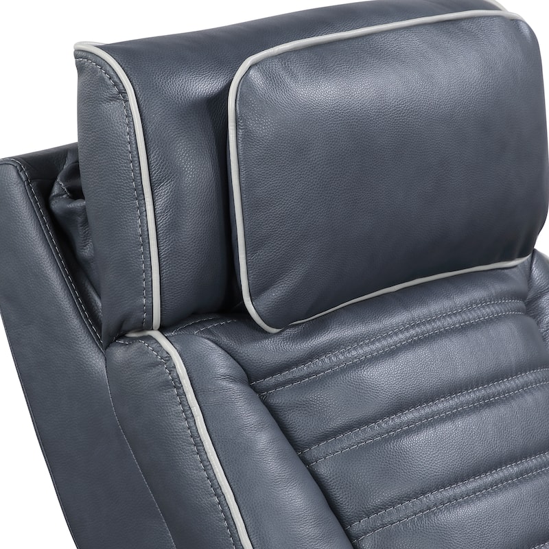 Arbor 73" Leather Power Double Reclining Loveseat with Center Console