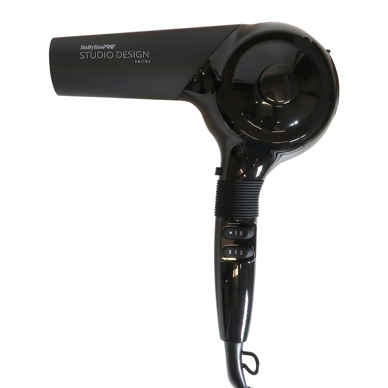 BaByliss Pro Studio Design Series Sensor Hair Dryer #BCI800UC + BaByliss Pro Studio Design Series 1¼" Crimpcurl #BCI005UC
