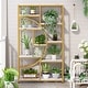 preview thumbnail 32 of 30, Bookshelf 5 Shelf Industrial Etagere Bookcase for Bedroom, Living Room, Home Office
