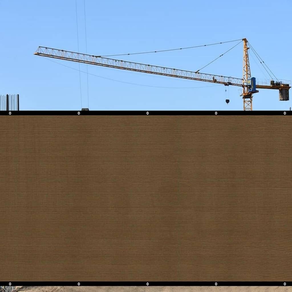 Shatex Privacy Fence Screen Heavy-Duty 90% Blockage Shade Cover Fencing Net ,3*25ft