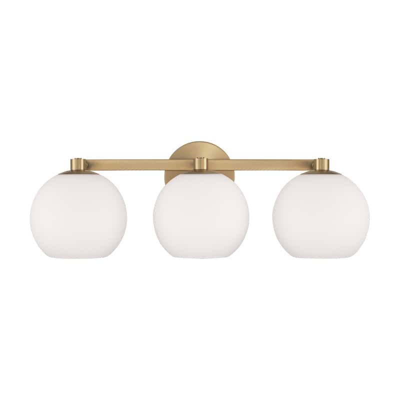 Ansley 3-Light Vanity - 22.75"W x 8"H x 7.75"E