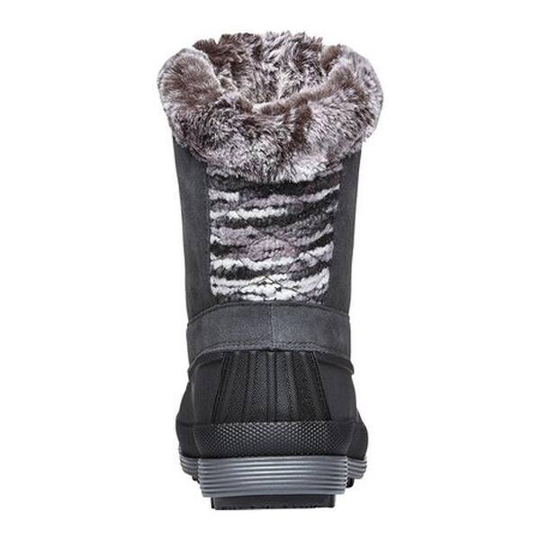 Shop Propet Women S Lumi Tall Lace Duck Boot Grey Suede