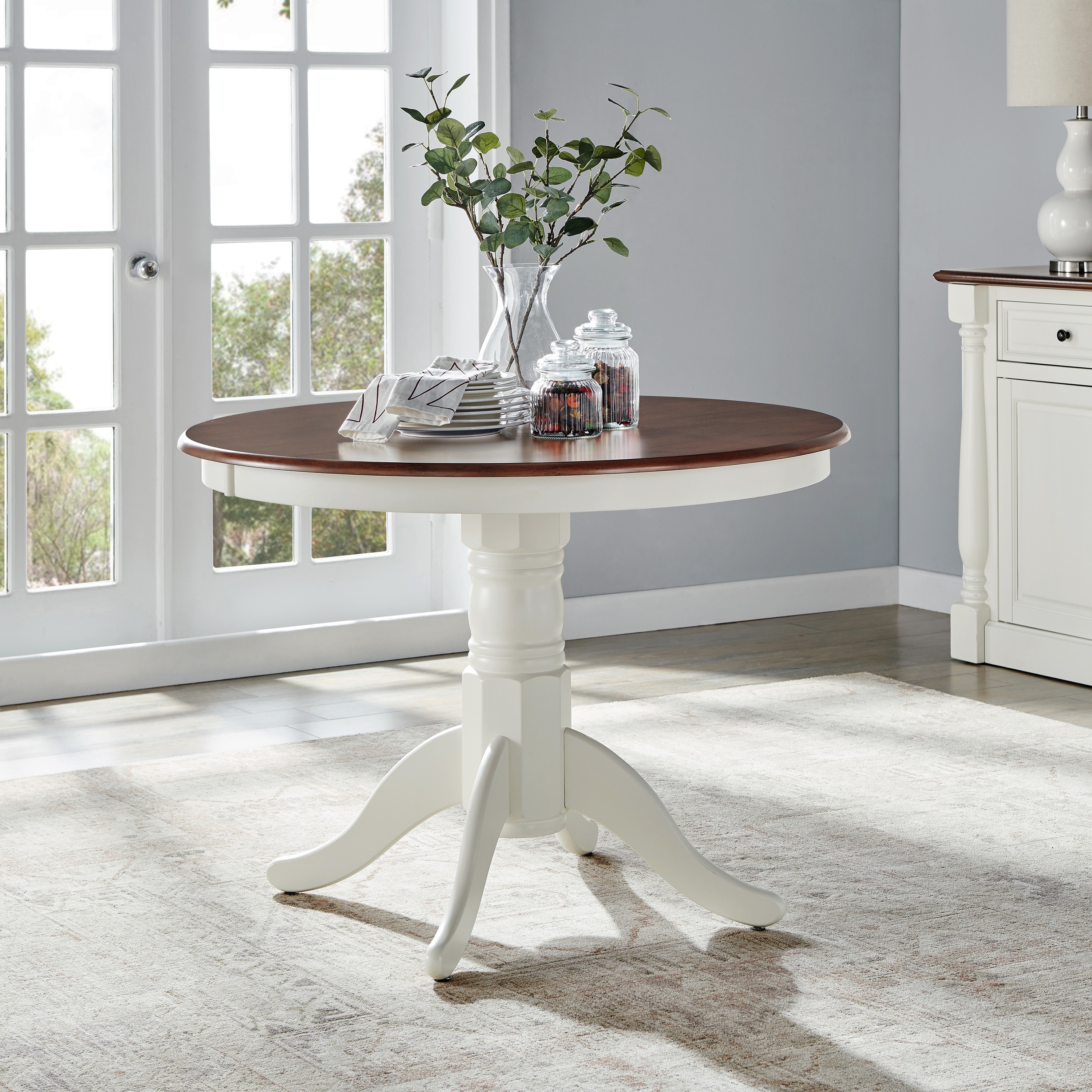 Crosley Shelby Round Dining Table 42