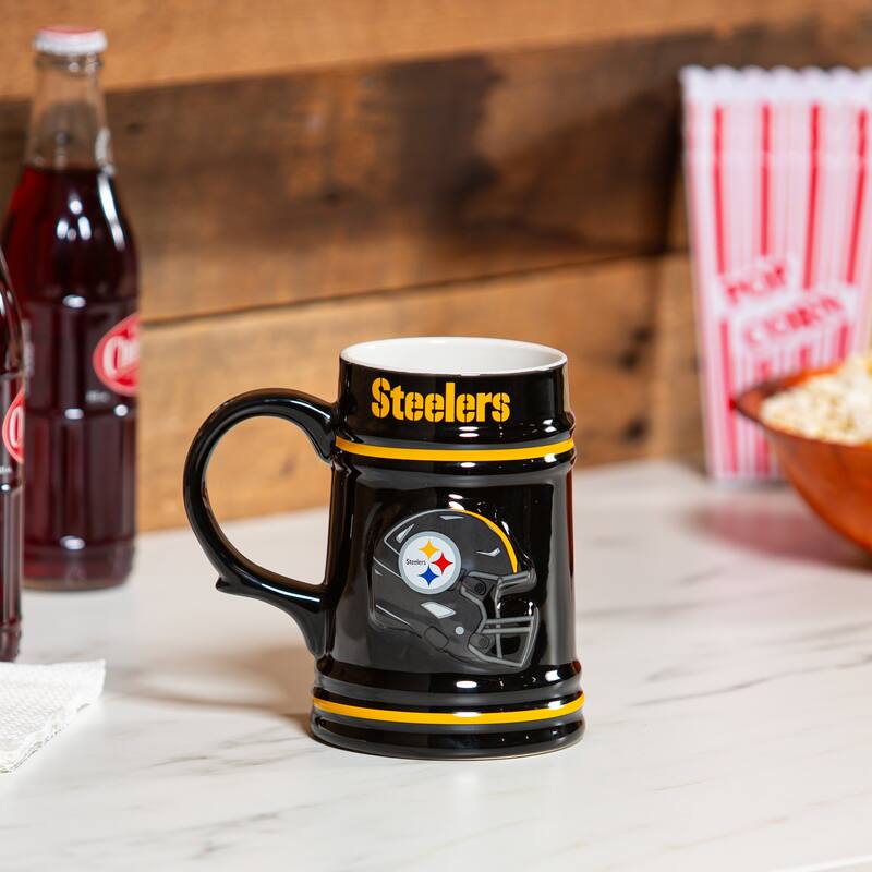 Pittsburgh Steelers 24 oz Ceramic Stein Mug