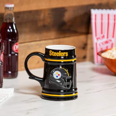 Pittsburgh Steelers 24 oz Ceramic Stein Mug