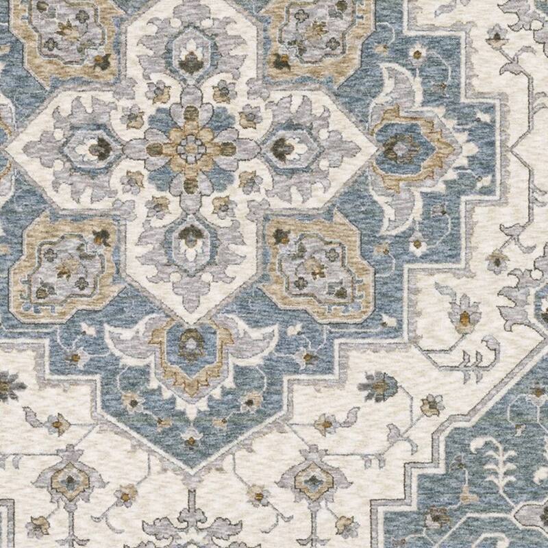 HomeRootsMedallion Traditional Runner Area Rug