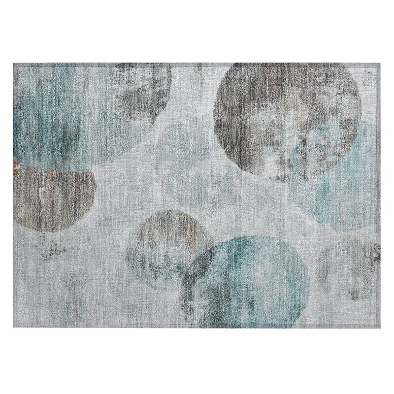 Machine Washable Indoor/ Outdoor Contemporary Micha Chantille Rug