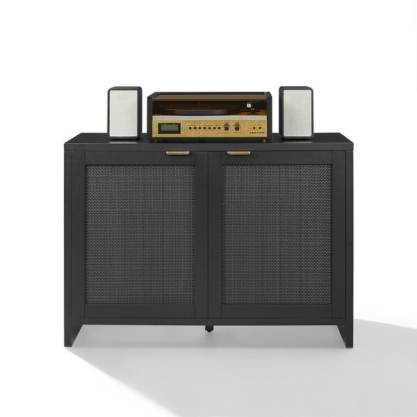 Crosley Kenji Record Player Cabinet With Vinyl Storage - Bed Bath