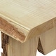 preview thumbnail 3 of 5, Live Edge Locust Wood 3' Briar Patch Flower Pot Bench
