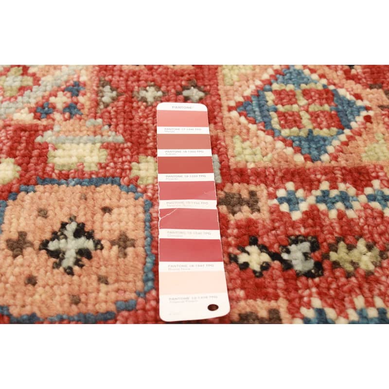 ECARPETGALLERY Hand-knotted Jules Serapi Red Wool Rug - 4'11 x 8'1