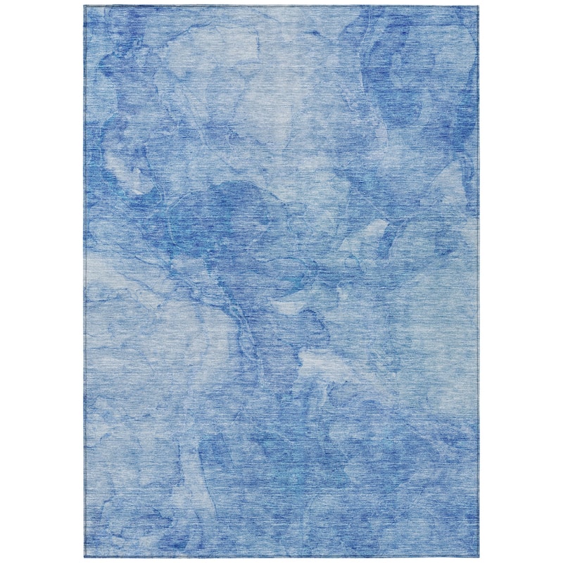 HomeRoots Nautical Transitional Rectangle Outdoor Rug