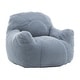 preview thumbnail 59 of 61, Memory Foam Bean Bag Sofa Tufted Soft Lazy Sofa with Filler