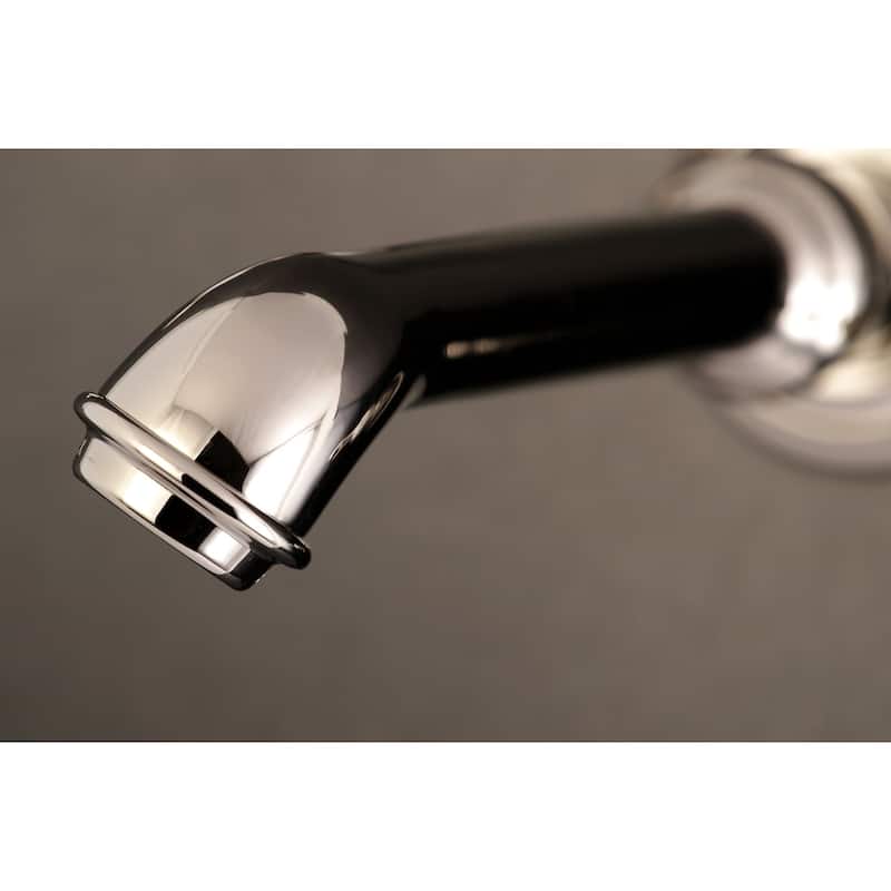 Naples Two-Handle 3-Hole Wall Mount Bathroom Faucet