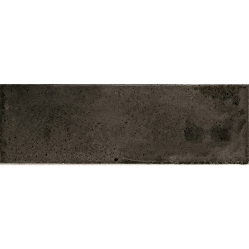 Apollo tile 2.5" x 8" Antiek Glossy Black Ceramic Tile (5.38 sq ft/case) - 38 Pack