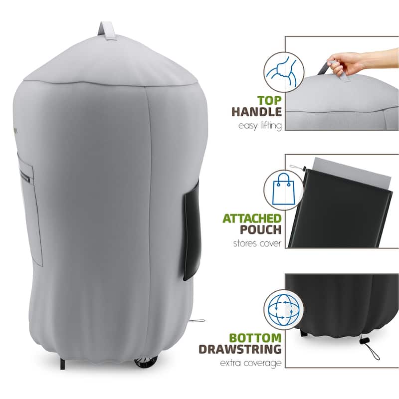 Empyrean Heavy Duty Waterproof Barbeque 600D Gas Grill Cover - BBQ Cover, UV & Fade Resistant