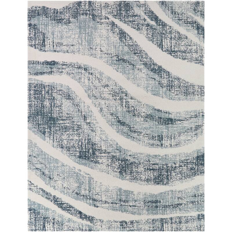 Barthe Contemporary Abstract Area Rug