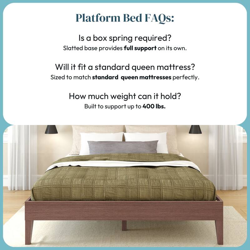 Now Furniture Queen Platform Bed