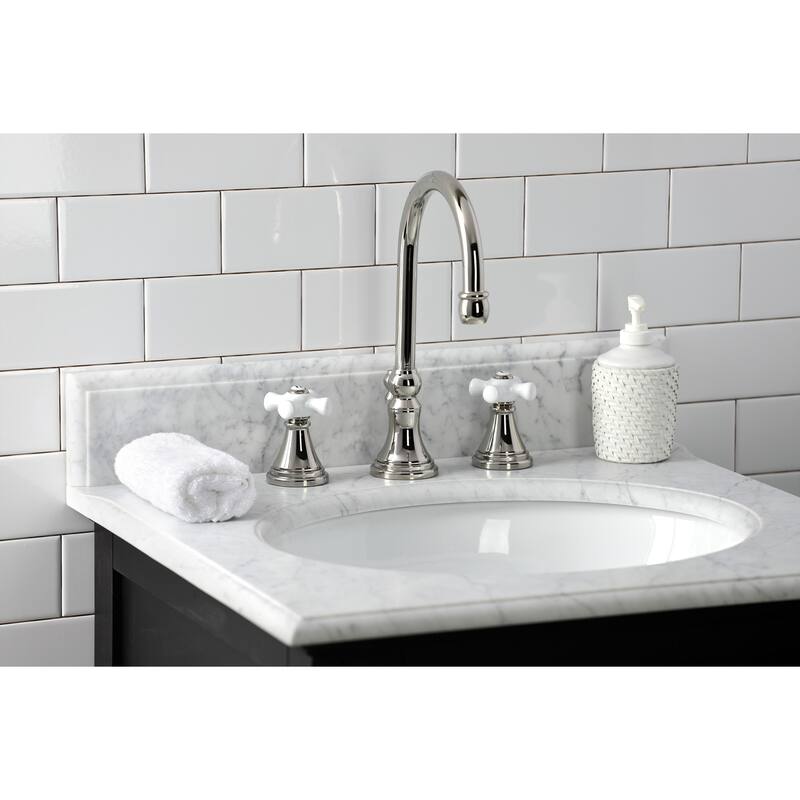 Kingston Brass Governor 8 in. Widespread Bathroom Faucet