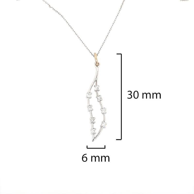 Kabella Diamond Pod Pendant