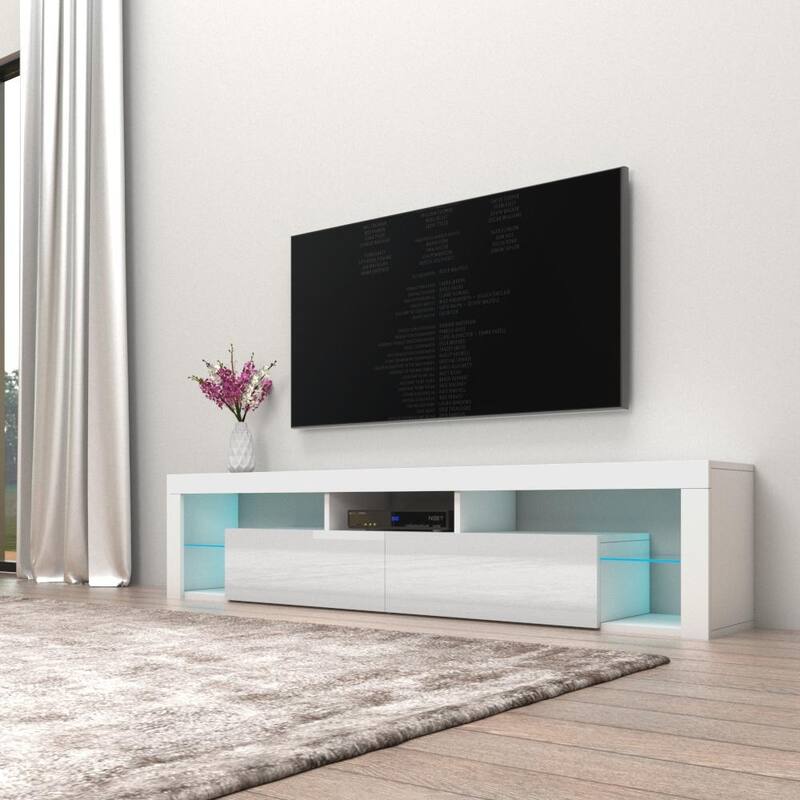 Milano 200 Wall Mounted Floating 79-inch TV Stand
