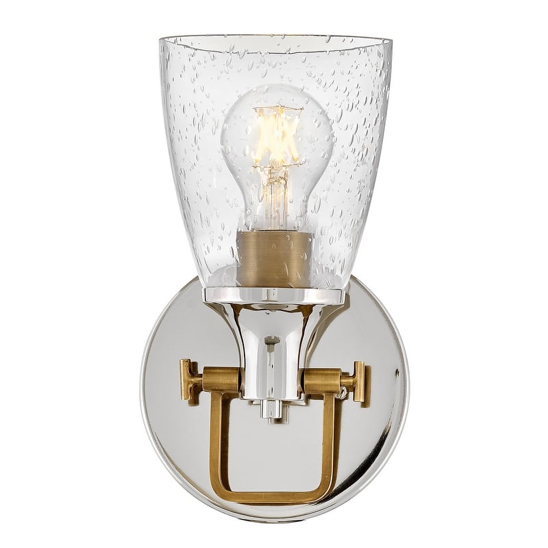 Hinkley Lighting Easton 6" Wide Bathroom Sconce with Clear Seedy Glass
