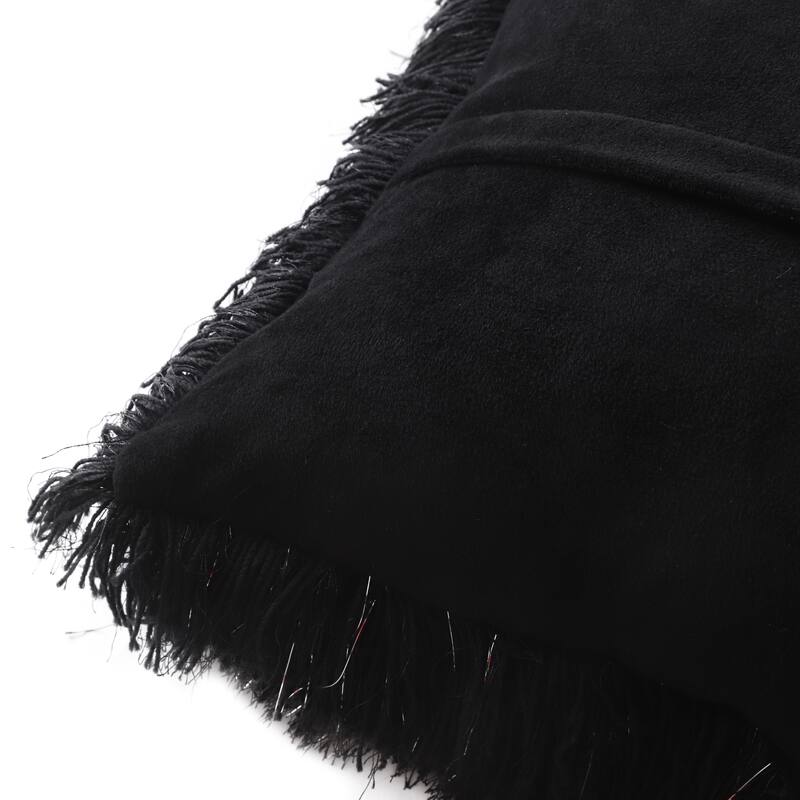 Manhattan Collection Shag Pillow