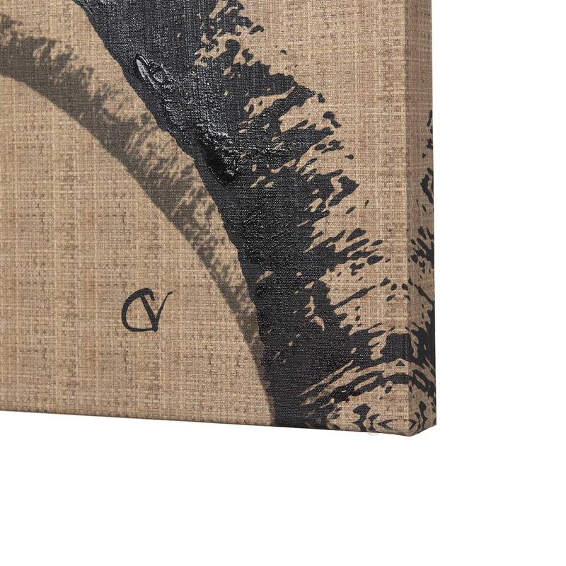 Palm Shadow I (40 x 60) Canvas Art Print