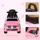 preview thumbnail 2 of 8, Kids Ride on Push Car - Pink