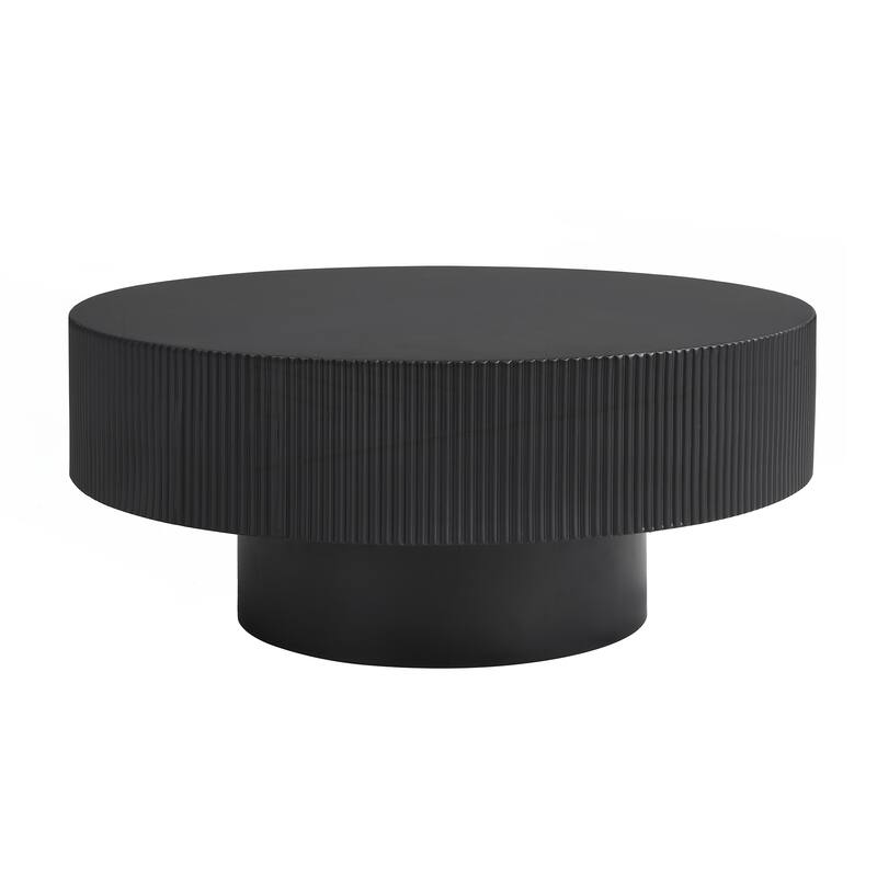 Elegant Easy Assembly Round Coffee Table